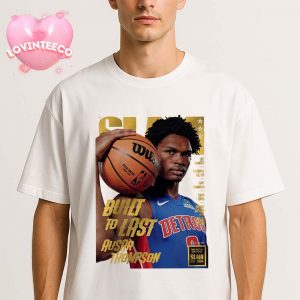 Ausar Thompson Basketball Poster On Slam Magazine Cover With Built To Last Headline 2024 Unisex T-Shirt