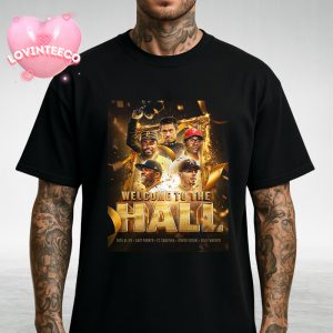 Baseball Hall of Fame Class of 2025 Poster With Dick Allen Ichiro Suzuki CC Sabathia Dave Parker Billy Wagner Unisex T-Shirt