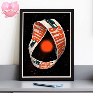 Billy Strings Poster Live At Riverstage In Brisbane Australia On July 19 2025 Home Decor Poster Canvas