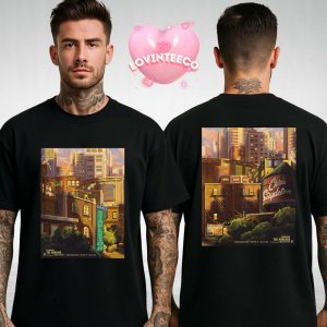 Chris Stapleton Full Show Combined Poster At Madison Square Garden In New York NY On July 25 And 26 2025 Two Sides Unisex T-Shirt