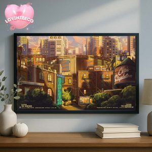 Chris Stapleton Full Show Combined Poster At Madison Square Garden In New York NY On July 25 And 26 2025 Urban Billboard City Scene Home Decor Poster Canvas