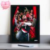 Damian Lillard Poster Trail Blazers Homecoming Portland NBA Season 2025 Basketball Art Career Tribute Wall Decor for Fans and Collectors Home Decor Poster Canvas
