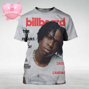 Daniel Caesar Billboard Cover Poster On July 19 2025 RnB Artist Music Magazine Style Art All Over Print Shirt