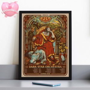 Dark Star Orchestra Tour Art Print At Multiple Venues In USA On July And August 2025 Home Decor Poster Canvas