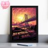 Dying Wish Live Show Poster With Screaming Vocalist And Crowd At Aftershock Festival 2025 Hardcore Music Print Home Decor Poster Canvas