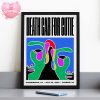 Dave Matthews Band Poster At Bank Of New Hampshire Pavilion In Gilford New Hampshire With Birds And Lighthouse Art July 23 2025 Home Decor Poster Canvas