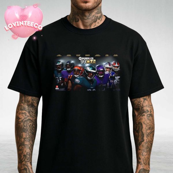 EA Sports Madden 26 Merch Design On 99 Club Class 2025 NFL Football Video Game Unisex T-Shirt