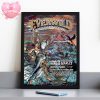 Dying Wish Live Show Poster With Screaming Vocalist And Crowd At Aftershock Festival 2025 Hardcore Music Print Home Decor Poster Canvas