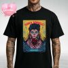 Death Cab For Cutie Poster At Channel 24 In Sacramento CA On July 23 2025 Featuring Abstract Color Art Unisex T-Shirt