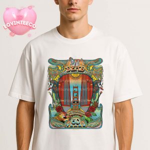 Grateful Dead Poster At Golden Gate Park In San Francisco California On August 1 2025 60 Year Anniversary Psychedelic Artwork Unisex T-Shirt