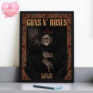 Guns N Roses Art Print At Wacken Open Air In Germany On July 31 2025 Witch Artwork Home Decor Poster Canvas