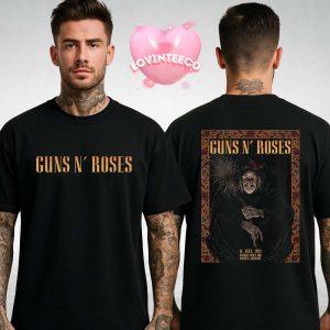 Guns N Roses Art Print At Wacken Open Air In Germany On July 31 2025 Witch Artwork Two Sides Unisex T-Shirt