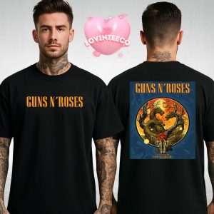 Guns N Roses Concert Poster At Vasil Levski Stadium In Sofia Bulgaria On July 21 2025 Dragon Fantasy Artwork Two Sides Unisex T-Shirt