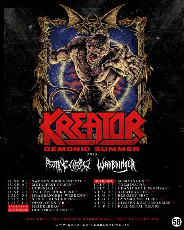 Hordes! Low tickets remain for Heidelberg and Obertraubling! Don’t miss out 🔥Remaining dates JU