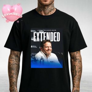 John Schneider Extended Contract Announcement with Seattle Seahawks Poster Unisex T-Shirt