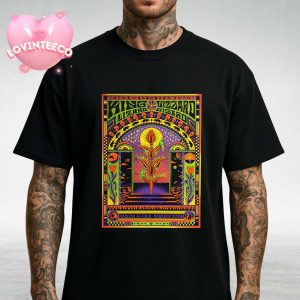 King Gizzard And The Lizard Wizard Poster At TD Pavilion In Philadelphia PA Featuring Psychedelic Alien Fantasy 2025 Unisex T-Shirt