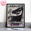 Linkin Park From Zero World Tour Music Show Poster In Pittsburgh Pennsylvania At PPG Paints Arena August 19 2025 Home Decor Poster Canvas