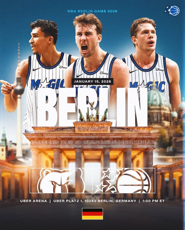 Memphis Grizzlies Vs Orlando Magic Matchup NBA Europe Games Berlin At Uber Arena January 15 2026