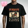 Hozier Poster At Credit Union Amphitheatre In Tinley Park Illinois On July 25 2025 Forest Wolves Moonlight Art Unisex T-Shirt