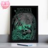 Murder By Death Poster At Pappy And Harriet’s In Pioneertown CA On October 31 2025 Halloween Skeleton Western Art Home Decor Poster Canvas