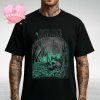 Murder By Death Poster At Pappy And Harriet’s In Pioneertown CA On October 31 2025 Halloween Skeleton Western Art Unisex T-Shirt