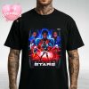 NFL Rising Stars Poster Rookie Class 2025 Merch Sales Top Players Football Art Unisex T-Shirt