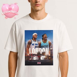 Orlando Magic Vs Memphis Grizzlies Matchup NBA Europe Games London At The O2 January 18 2026 Unisex T-Shirt