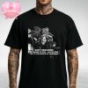 Ozzy Osbourne RIP Poster Reaching Forward Gothic Monochrome Style 1948-2025 Unisex T-Shirt