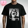 Ozzy Osbourne Tribute Poster Rolling Stone Cover Style 1948-2025 Unisex T-Shirt