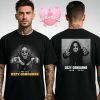 Ozzy Osbourne Tribute Shirt Front Cross Necklace Back Gothic Wall Photo 2025 Two Sides Unisex T-Shirt