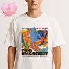 Primus Gig Poster At The Bomb Factory In Dallas TX 2025 Trippy Bunny Monster Design Unisex T-Shirt