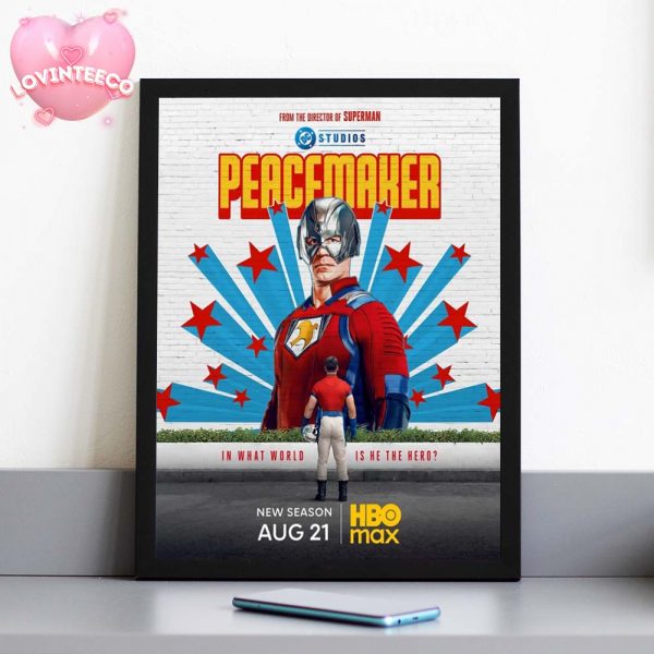 Peacemaker Season 2 Wall Reflection Art With Heroic Parody Theme On August 21 Home Decor Poster Canvas