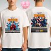 UFC Pound For Pound Rankings 2025 With Ilia Topuria Islam Makhachev And Merab Dvalishvili Holding Championship Belts Unisex T-Shirt