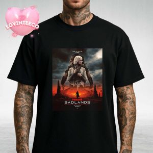 Predator Badlands Poster Only In Theaters On November 7 2025 Apocalyptic Alien Action Sci-Fi Artwork Unisex T-Shirt