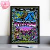 Primus Gig Poster At The Bomb Factory In Dallas TX 2025 Trippy Bunny Monster Design Home Decor Poster Canvas