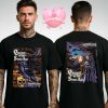 Primus Poster At Red Hat Amphitheater In Raleigh NC On July 23 2025 Featuring Whale Ship Illustration Unisex T-Shirt