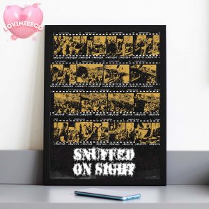 Shifted On Sinar Poster At Aftershock Festival 2025 With Hardcore Punk Film Strip Design Home Decor Poster Canvas