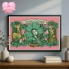 Primus Poster At Saenger Theatre In New Orleans Louisiana On July 28 2025 Psychedelic Skeleton Theme Home Decor Poster Canvas