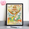 Slightly Stoopid Tour Artwork At Granary Live In Salt Lake City Utah On July 27 2025 With Neon City Summer Theme Home Decor Poster Canvas