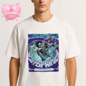 The Offspring Poster At Budweiser Stage In Toronto ON On July 23 2025 Supercharged Tour Punk Skate Style Unisex T-Shirt