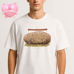 The Red Clay Strays Show Print At Ford Idaho Center In Nampa Idaho With Giant Potato Artwork July 27 2025 Unisex T-Shirt