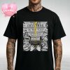 The Offspring Show Print At Pine Knob Music Theatre In Clarkston Michigan On July 27 2025 With Skull And Psychedelic Girl Art Unisex T-Shirt