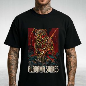 Alabama Shakes Live To The Concert At Greek Theatre In Berkeley CA On August 14 2025 Unisex T-Shirt