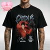 Armchair Boogie Tour Poster On Fall Tour 2025 In USA Cities Colorful Psychedelic Elephant Artwork Two Sides Unisex T-Shirt