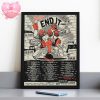 Dead And Company Poster At Golden Gate Park In San Francisco On August 1 To 3 2025 With Alien Spaceship Art Home Decor Poster Canvas