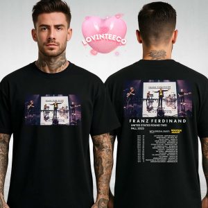 Franz Ferdinand Tour Dates Poster In United States Fall 2025 With Master Peace Unisex T-Shirt