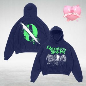 Queens Of The Stone Age Clockwork Monster Front Back Design Limited Edition 2025 All Over Print Hoodie