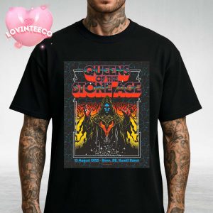 Queens Of The Stone Age The End Is Nero Tour At Kinst! Rasen In Bonn DE On August 13 2025 Unisex T-Shirt