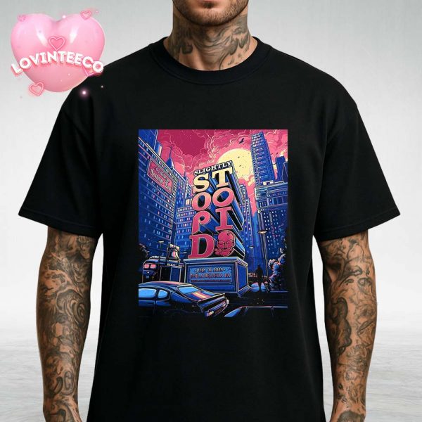 Slightly Stoopid Concert Poster In Philadelphia PA On July 31 2025 Dan Mumford Art Unisex T-Shirt