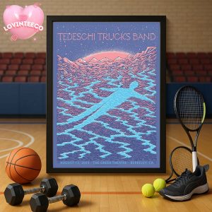 Tedeschi Trucks Band At The Greek Theatre In Berkeley CA On August 12 2025 Home Decor Poster Canvas